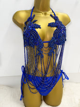 Load image into Gallery viewer, HANDMADE BLUE BIKINI
