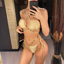 Load image into Gallery viewer, GOLD CANDY BIKINI
