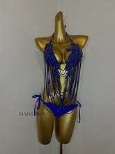 Load image into Gallery viewer, HANDMADE BLUE BIKINI
