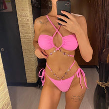 Load image into Gallery viewer, PINK CANDY BIKINI
