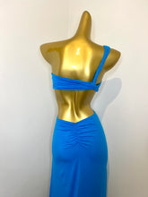 Load image into Gallery viewer, BLUE SORRENTO MAXI DRESS
